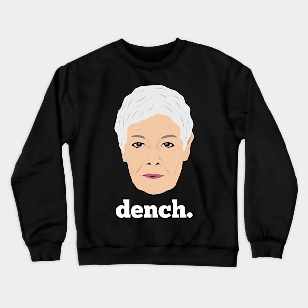 Dame Judi Dench Crewneck Sweatshirt by Greg12580